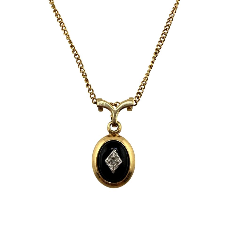 Vintage Sarah Coventry 1960s Lady Coventry Real Diamond Wishbone 18" Necklace